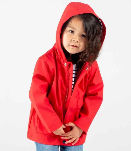 Larkwood Baby/Toddler Rain Jacket - RED - 24-36